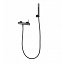 Grifo de ducha monomando Monza black gun metal de Imex